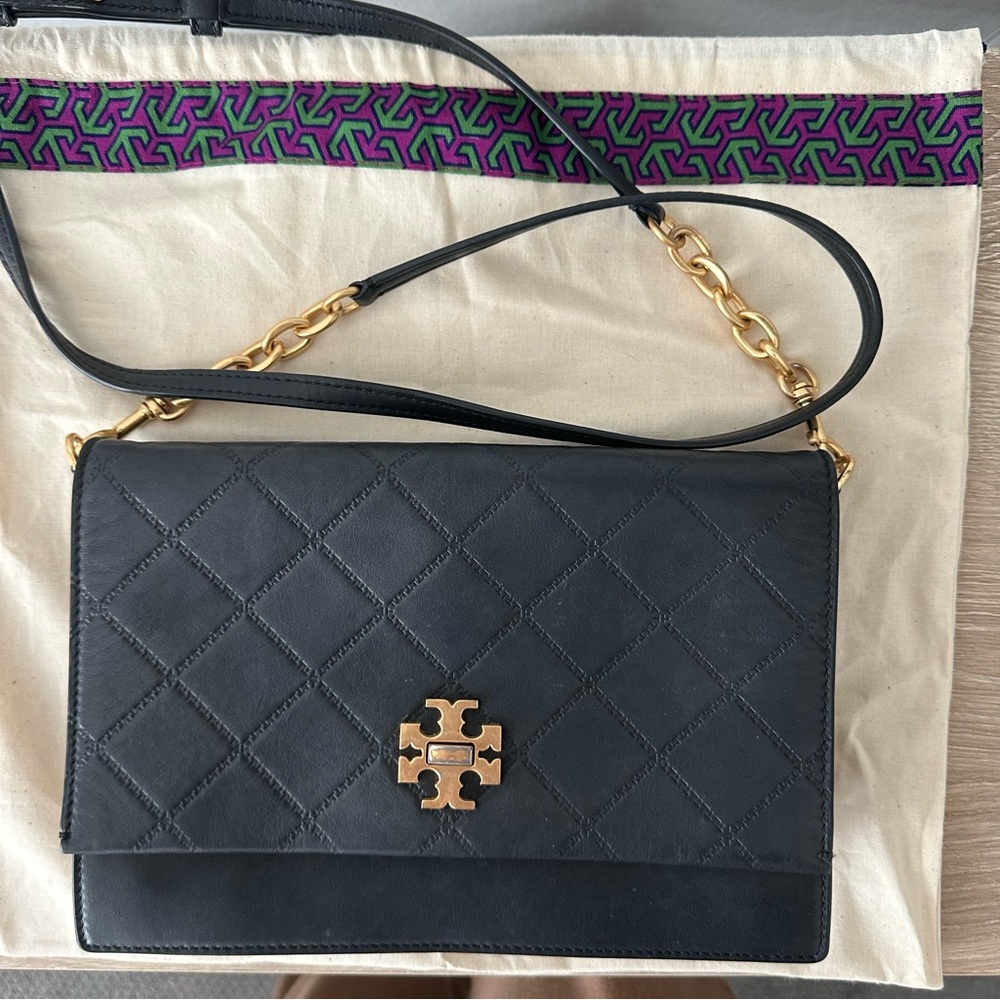 Tory Burch Georgia turn lock shoulder bag